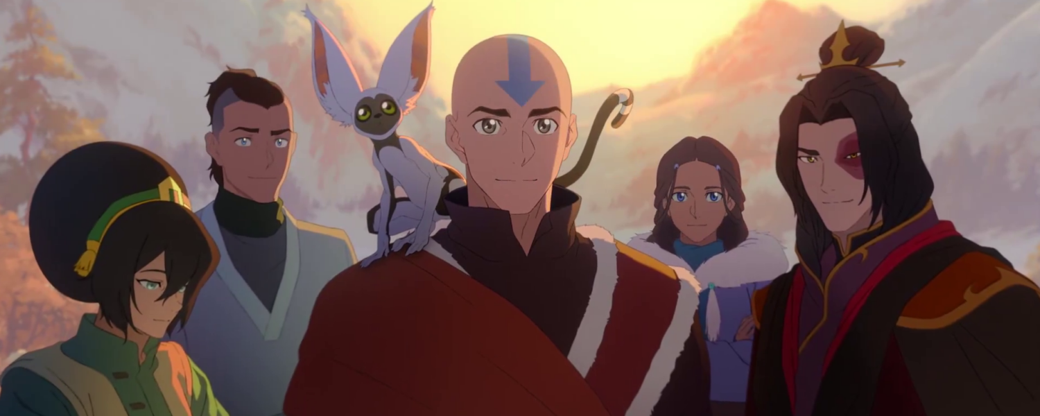 Avatar Aang: O &Uacute;ltimo Mestre do Ar via Paramount +