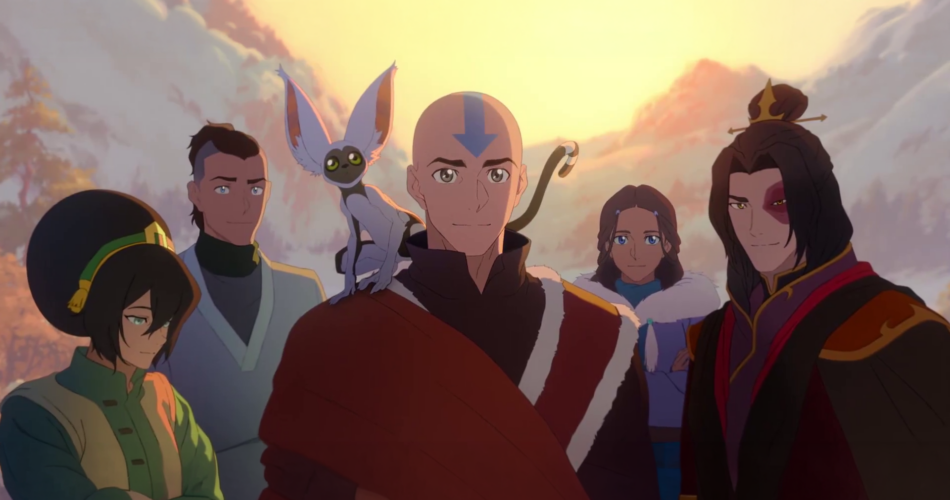 Avatar Aang: O &Uacute;ltimo Mestre do Ar via Paramount +